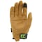 Lift Safety GRUNT Glove Brown Synthetic Leather with TPR Guards GGT-17BRBRS - alternate 2